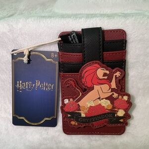Loungefly Harry Potter Gryffindor Red and Black Cardholder Wallet